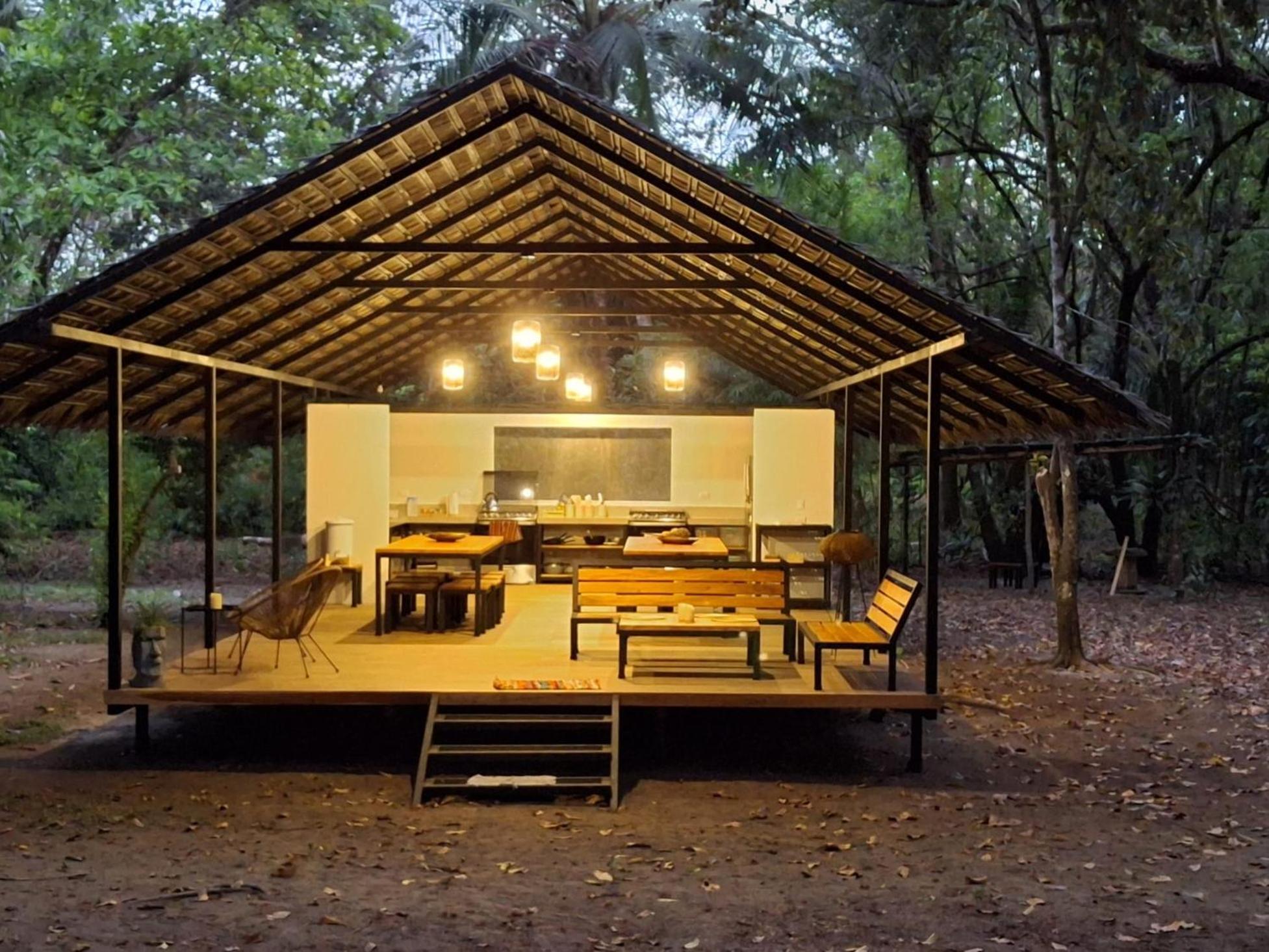 Four Monkeys Eco Lodge - Jungle & Beach Cabo Matapalo Exterior photo